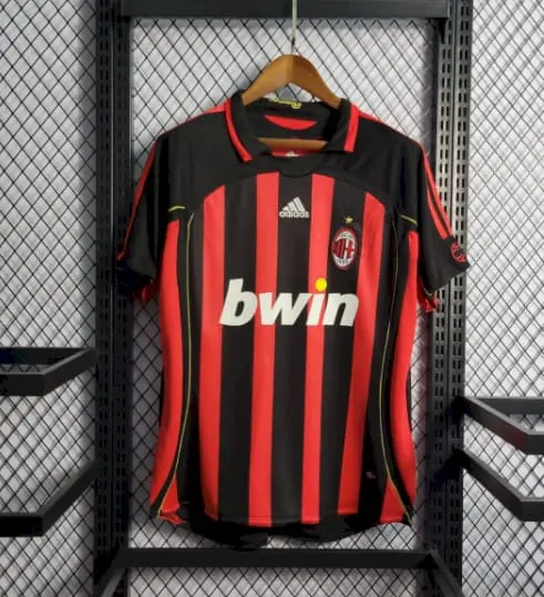 AC Milan Home Kit (2006-7) Embroidery [Set]