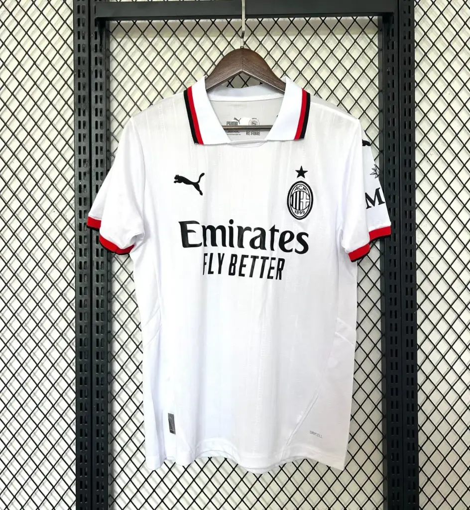 AC Milan Away Kit (2024-25) Embroidery [Set]