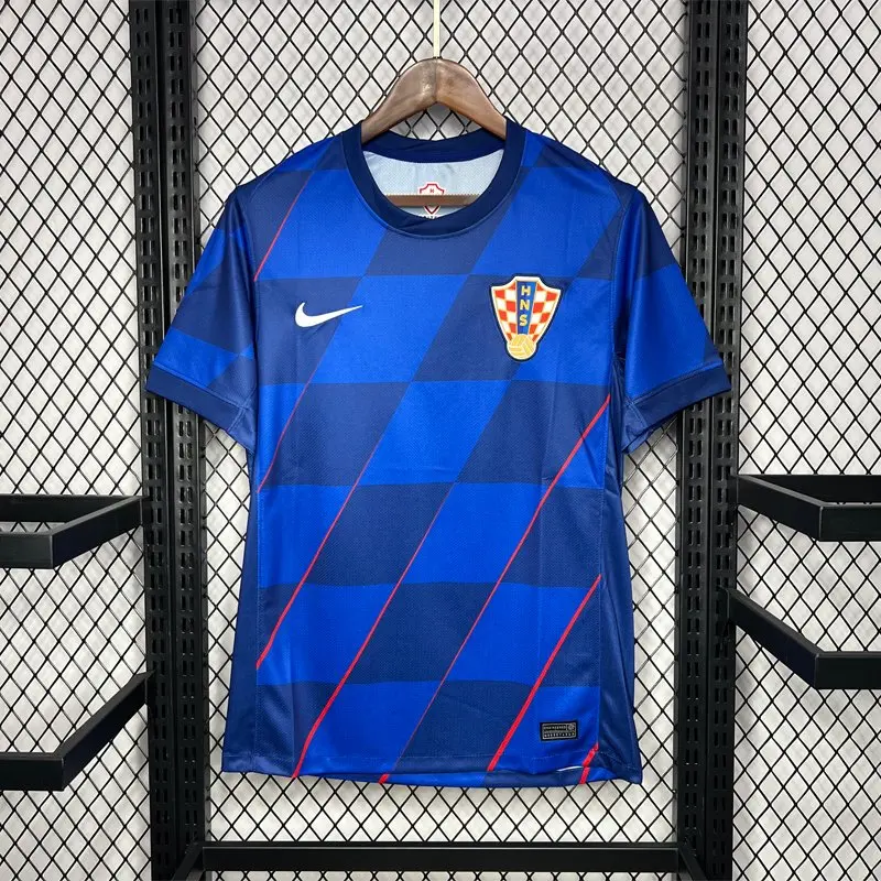 Croatia Home Kit Euro 2024 Embroidery [Set]