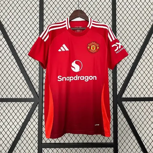 Manchester United Home Kit (2024-25) Embroidery [Set]