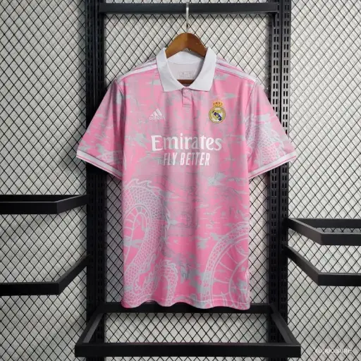 Real Madrid Pink Dragon (Special Edition) Embroidery [Set]