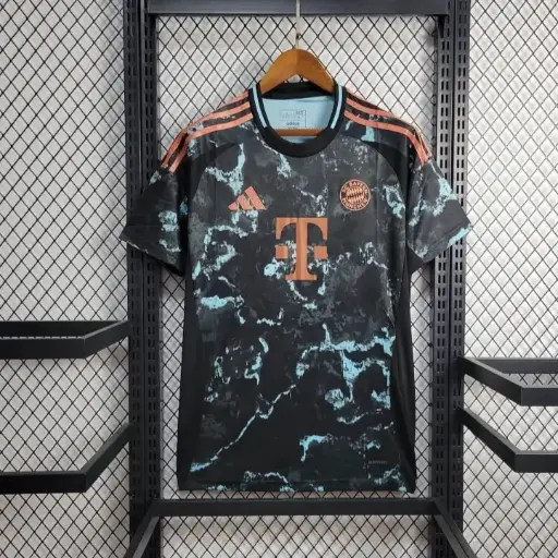Bayern München Away Kit (2024-25) Embroidery [Set]
