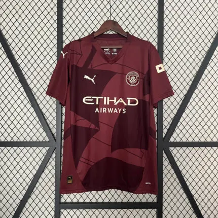 Manchester City 3rd Kit (2024-25) Embroidery [Set]