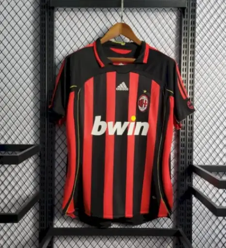 AC Milan Home Kit (2006-7) Embroidery [Set]