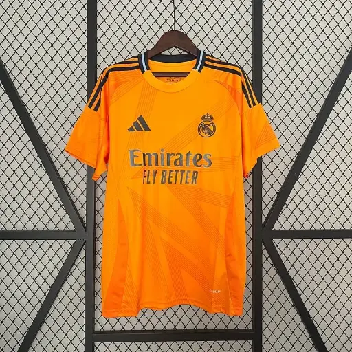Real Madrid Away Kit (2024-25) Embroidery [Set]