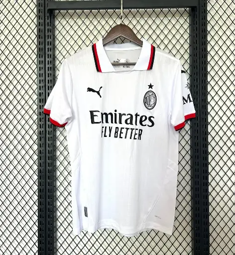 AC Milan Away Kit (2024-25) Embroidery [Set]